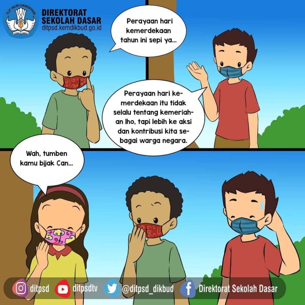 Cerita Bergambar anak SD